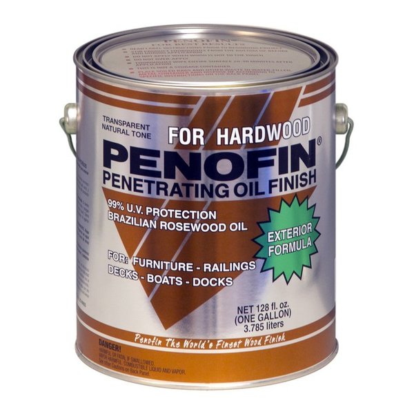 Penofin Transparent Ipe Oil-Based Penetrating Hardwood Stain 1 gal F5XHIGA